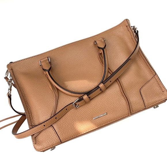 LAST | regan pebbled leather satchel tote | - Picture 4 of 15